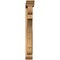 Ekena Millwork Olympic Traditional Smooth Bracket w/ Offset Brace, Western Red Cedar, 5 1/2"W x 32"D x 44"H BKT0604X32X44OLY01SWR - alternate 2